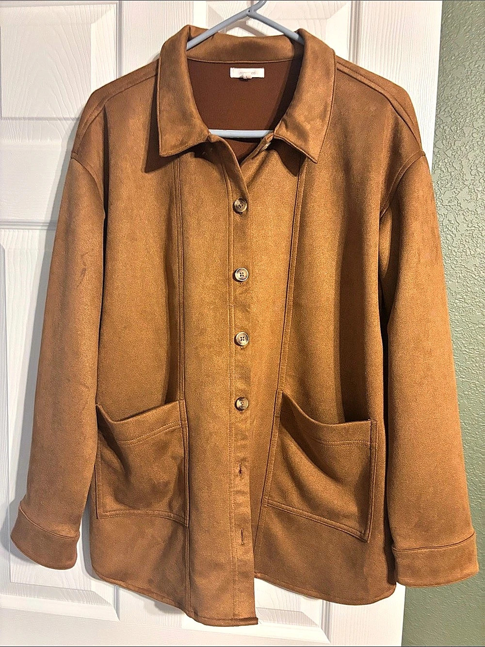 maurices Utility Jacket Brown Size Large